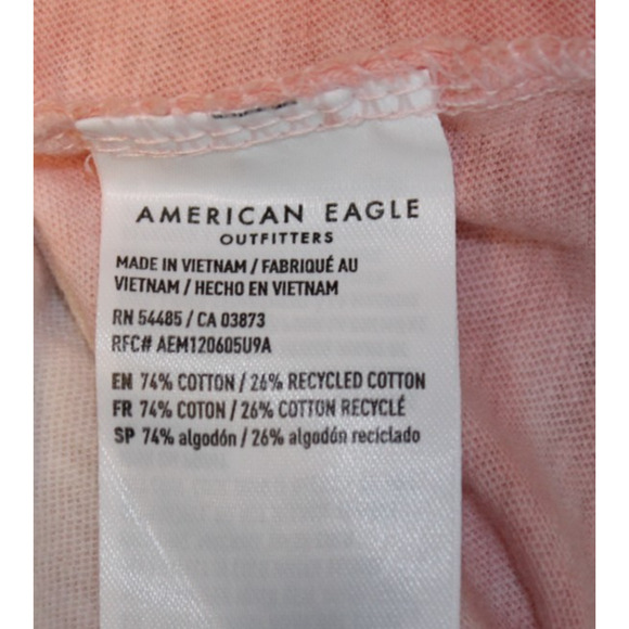 New American Eagle T-Shirt Tie-Dye Malibu‎ Tennis Club Summer Women’s Size L - Picture 7 of 9